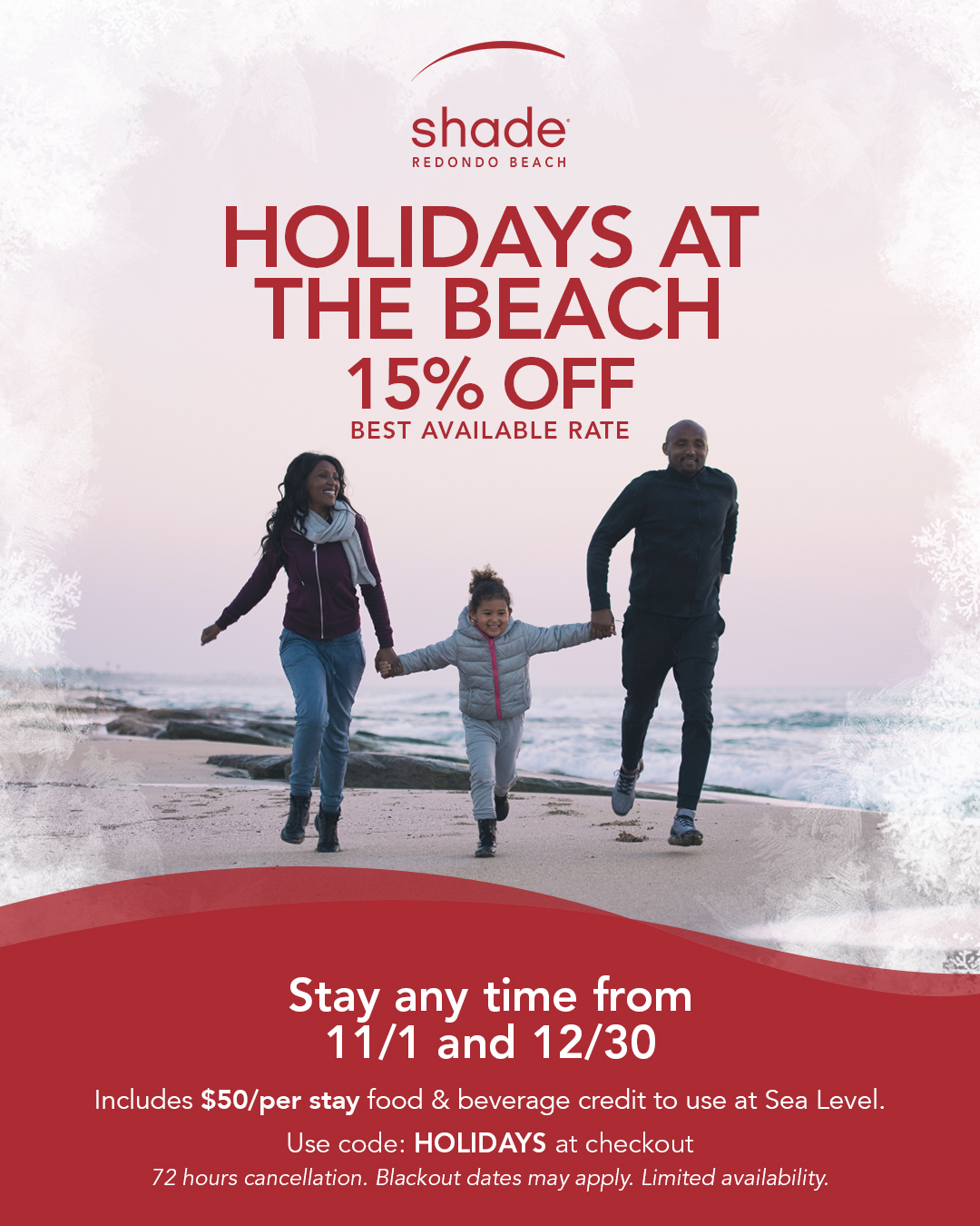 Holidays promotional poster