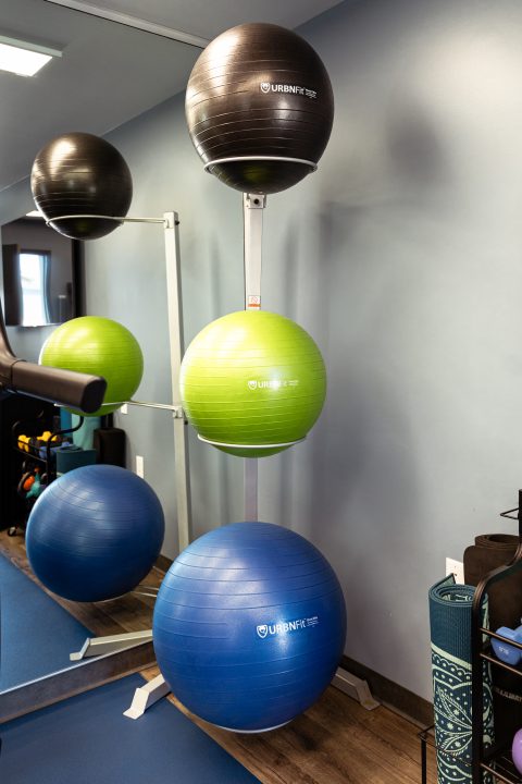 Shade Redondo Beach yoga balls gym equipment fitness center wellness